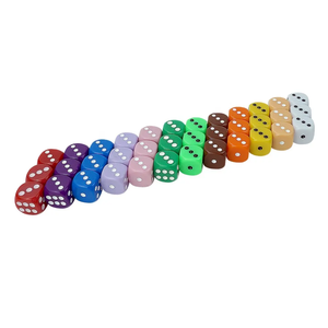 Best Sell High Quality Custom Size Precise Transparent Resin <b>dice</b> Handmade Durable <b>Dice</b> Casino Razor 19MM Series <b>Dice</b> Grade - Product Image 2