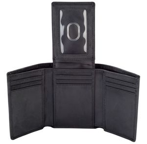 Cartera de Negocios de Cuero Genuino de Alta Calidad, Personalizada, Plegable en Tres Partes, con Impresión de Logotipo, Cubierta de Cuero Sintético Moderno, Porta Tarjetas Premium - Product Image 5