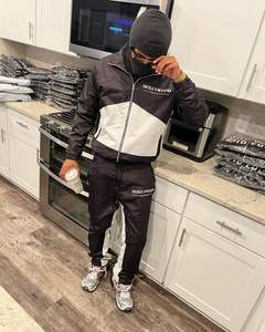 ชุดเซ็ต 2 ชิ้น เสื้อแจ็คเก็ตวินด์เบรกเกอร์ผ้าไนลอน 100% ระบายอากาศได้ดี น้ำหนักเบา ทรงโอเวอร์ไซส์ สำหรับผู้หญิง เหมาะสำหรับฤดูใบไม้ร่วง - Product Image 6