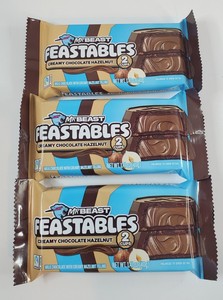 Mr Beast Feastables - Tazas de Chocolate Cremoso con Avellanas, 24 x 40 g, Paquete de Snacks de Chocolate Premium, Caja de Regalo al por Mayor, Edición Limitada - Product Image 5