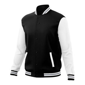 New Fashionable Canvas Varsity <b>Jacket</b> Men Stand Collar Unique Design Quick Dry <b>Reversible</b> Windproof Breathable Autumn Outdoor - Product Image 3