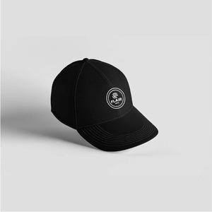 หมวกเบสบอลสีดำพรีเมียม – หมวกแบบ Snapback ปรับขนาดได้ พร้อมโลโก้ปักทรงกลม |   หมวกกีฬาและสตรีทแวร์แบบกำหนดเอง - Product Image 3