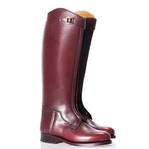 Custom Waterproof Genuine Leather Upper Steel Toe Unisex Autumn/Winter Rubber PU Injection High Top Hiking Polo <b>Boots</b> - Product Image 5