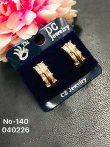 Pendientes de Acero Inoxidable de Lujo Ligero con Microincrustaciones de Circonita Cúbica, de Moda, para Uso Diario, Pequeños y Frescos, Accesorios para Estudiantes, Venta al por Mayor - Product Image 6