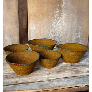 ตะกร้าเก็บของหวายธรรมชาติคุณภาพดีที่สุด งานแฮนด์เมด สีส้ม ลายสาน งานฝีมือพื้นบ้าน เป็นมิตรกับสิ่งแวดล้อม ใช้ได้หลากหลาย สำหรับจัดเก็บของ - Product Image 6