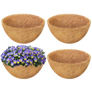 Handcrafted Bamboo Circular Hanging Planter - Wholesale Garden <b>Decor</b> - Product Image 1