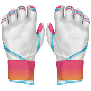 Gants de frappe de baseball avec logo personnalisé, cuir premium, antidérapants, pour adultes et jeunes, entraînement sportif et matchs LBBG-0004 - Product Image 1