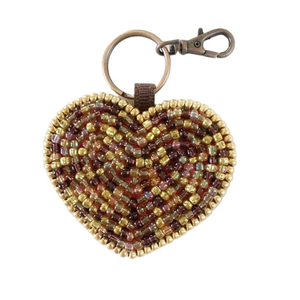 Bulk Personalized Eco-Friendly Glass Classic Seed Beads Light <b>Keychain</b> Wholesale Handmade Wedding Keyring Bags Gifts Kids Use - Product Image 2