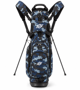 Étui pour clubs de golf avec fermeture éclair, design pliable, poche étanche, motif camouflage, 47 pouces, polyester, ceinture à coussin d'air, unisexe, 21L - Product Image 4