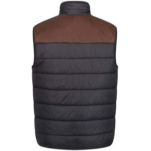 Chaleco Acolchado para Hombre, Ligero, Alternativa al Plumón, con Capucha, Dobladillo Elástico, Ropa de Trabajo, MOQ Bajo, ODM, Chalecos Acolchados de Invierno - Product Image 4