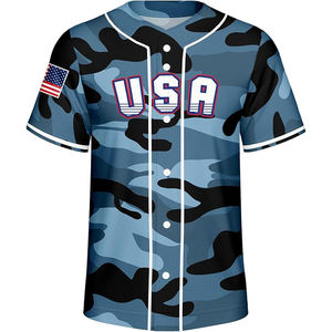 Camisetas de Béisbol Velocity, Tejido de Poliéster Aerodinámico para Reducir la Fricción del Aire, Diseño de Paneles Específicos para Posiciones Dinámicas - Product Image 1
