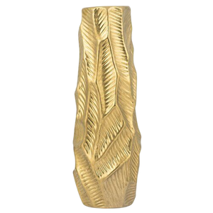 Modern Brass <b>Vase</b> with White Lilies and Pink <b>Roses</b> for Wedding Tabletop Decor Golden Finish Holds Water Home Decorative - Product Image 3