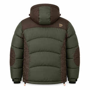 Custom Men Puffer <b>Jacket</b> Winter <b>Warm</b> <b>Waterproof</b> Quilted Coat OEM Private Label Wholesale Manufacturer - Product Image 2