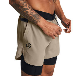 Shorts de sport Awrah musulmans personnalisés de haute qualité pour hommes – Tenue de sport modeste – Shorts Awrah pour hommes de haute qualité – Pantalons mi-cuisses musulmans - Product Image 1