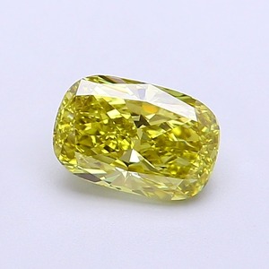 Diamant CVD Jaune Vif Fantaisie 1,05 CT Forme Coussin Modifiée Pureté VVS2 Coupe Excellente Diamant Créé en Laboratoire Non Monté Fabricant - Product Image 1