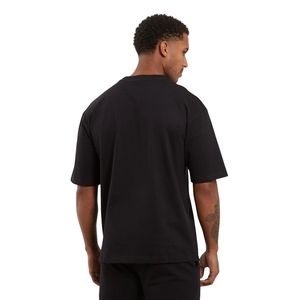 เสื้อยืดคอกลมแขนสั้นผู้ชายสีดำ โลโก้ Black Hill Sports เสื้อยืดลำลองสไตล์สตรีทแวร์ ทรงหลวมใส่สบาย เสื้อผ้าผู้ชายสำหรับใส่ทุกวัน - Product Image 6