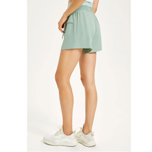 Shorts en jean taille haute extensibles pour femme Sidefeel, coupe droite décontractée, style vintage, ourlet plié, moulant et sexy pour l'été - Product Image 6
