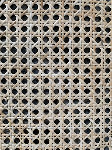 ตาข่ายหวายธรรมชาติพรีเมียม รูปหกเหลี่ยมและสี่เหลี่ยม สำหรับทำเก้าอี้ 36 มุม - Product Image 4