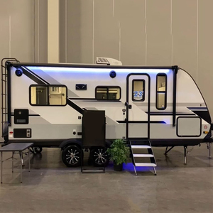 Slide In Pickup Camper Truck RV Caravan Mobile Living Unit with <b>Kitchen</b> Bathroom Sleeping Space - Product Image 1