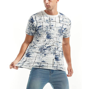 T-shirts de sublimation pour hommes, col rond, tissu doux, vêtements décontractés légers, t-shirts de sublimation, tenue moderne, style tendance - Product Image 2