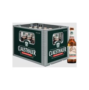 Bière sans alcool authentique Clausthaler Original 20x0.5L Bouteilles en verre Non alcoolisées <0.5% ABV Cuivré selon la loi sur la pureté - Product Image 4
