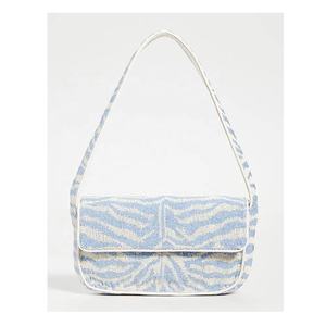 Sac à bandoulière perlé à la main style hobo avec fermeture éclair, idéal pour téléphone, clés et autres accessoires, cadeau pour filles - Product Image 2