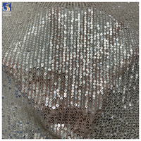 Tissu à paillettes dégradé irisé de qualité supérieure YX2704, tissu à paillettes brillant extensible en maille, vente en gros