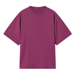 Camiseta de Hombre de Manga Corta, 100% Algodón, Corte Regular, Cuello Redondo, Diseño Sólido, Impresión Serigráfica, Antiarrugas, Impresión de Logotipo Personalizado - Product Image 2