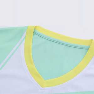 Uniforme de Tenis OEM de Manga Corta, Uniforme Deportivo Transpirable con Diseño Sublimado en Degradado, Ropa Deportiva de Verano - Product Image 2
