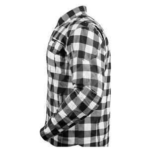 Camisa de Franela para Motocicleta de Alta Calidad con Cierre de Botones y Textura Suave para Actividades al Aire Libre - Product Image 2