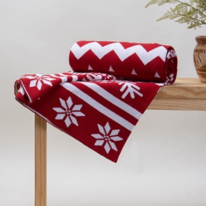 Manta de lujo especial de Navidad, manta 100% algodón hecha a mano para acampar y viajar - Product Image 3