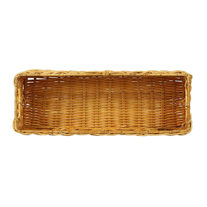 Rectangle Shape <b>Plastic</b> Tray Rattan Serving Woven Handmade Serving Storage Tray Home Tabletop Decoration Kitchen Ware Usage Deco - Product Image 5