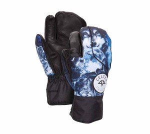 KHUMBRO SPORTS OEM Gants de ski et de snowboard personnalisés imperméables, isolés thermiquement, coupe-vent avec paume antidérapante, en polyester - Product Image 1