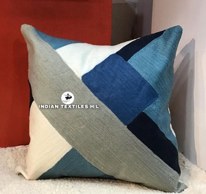 Luxury Wool Cushion <b>Cover</b> Kashmiri Embroidery Handmade Chain Stitch Geometric Vintage for <b>Sofa</b>/Couch Living Room Hot Selling - Product Image 6