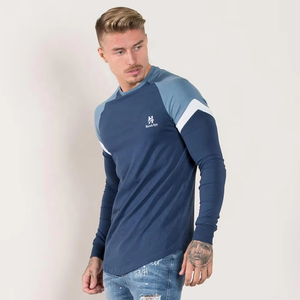 Camiseta Deportiva de Poliéster al por Mayor, Camiseta de Compresión para Hombre, Secado Rápido, Absorbe la Humedad, Tops Deportivos Activos, Camiseta Ajustada - Product Image 5