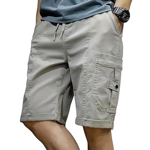 Pakistan Made High Quality Breathable Comfortable Men's Shorts Casual Solid Pattern Elastic Waist Closure Quick Dry Color men to - Product Image 1