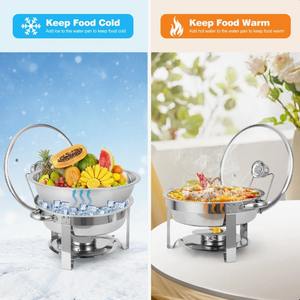 Accesorio de Buffet de Acero Inoxidable de Alta Calidad, Equipo de Servicio Profesional para Eventos al Mejor Precio - Product Image 3