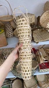 Vietnam Factory Bamboo <b>Cup</b> Holder Handle Eco Friendly Drink Carrier Bamboo Handle Bulk Manufacturer Export - Product Image 4