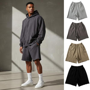 Shorts décontractés pour hommes, vente en gros directe d'usine, shorts d'été légers en toile, séchage rapide, confortables, shorts de fitness pour hommes - Product Image 2