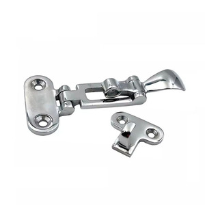 Hga38-50 Kl3-053x 316 Stainless Steel Latch Marine Door Window Bolt With <b>Padlock</b> Hole - Product Image 1