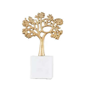 Escultura Ecológica de Conejo Bailarín de Aluminio con Base de Madera, Metal Niquelado, Artesanía para Decoración de Hogar u Oficina - Product Image 4