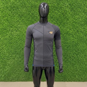 Rashguard personnalisé imprimé Topline Products, manches longues pour homme, séchage rapide, compression, vêtements de sport pour adulte - Product Image 1
