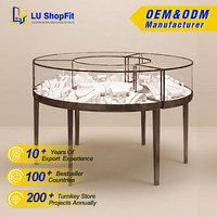 Présentoir Minimaliste pour Bagues en Acier Inoxydable, Tables de Présentation Personnalisées pour Bijoux, Conception de Comptoirs de Magasin