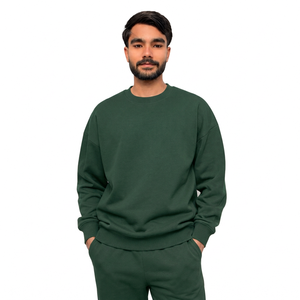 Sweat-shirts personnalisés en gros, style streetwear boxy, avec impression sérigraphique, pour marques américaines. - Product Image 1