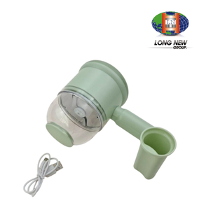 เครื่องบดสับอาหารไฟฟ้า LONGNEW สำหรับใช้ในครัวเรือน – เครื่องตัดผักขนาดเล็กทำจากพลาสติกทนทาน สำหรับกระเทียม เนื้อสัตว์ หัวหอม และการเตรียมอาหาร - Product Image 3