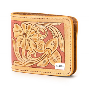 Fabricant de portefeuille en cuir pour hommes Portefeuille hipster usiné en cuir de vachette naturel tendance occidentale Portefeuille en cuir avec harnais noir usiné OEM - Product Image 1