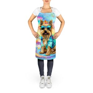 Cairn Terrier Hippie Dawg Unisex Adult <b>Apron</b> Multicolor Large Kitchen Server for <b>Cooking</b> Baking Crafts Gardening for Men Women - Product Image 2