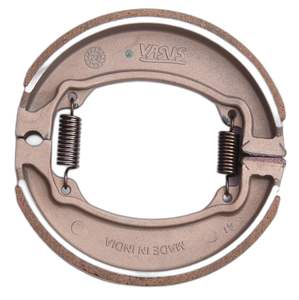 Vente directe usine : Composants professionnels neufs pour plaquettes de frein arrière (métal) pour systèmes de frein à tambour de motos Splendor - Product Image 2