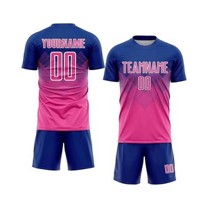 Uniforme de Fútbol Personalizable, Conjunto de Camiseta de Fútbol Lisa, 100% Poliéster, Tejido Transpirable, Personalización con Nombre de Equipo, Logotipo y Posiciones - Product Image 2