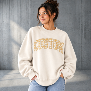 High Quality Custom Oversized Mockneck <b>Sweatshirt</b> Heavyweight Cotton <b>Retro</b> Style Letter Print Soft Fleece Tops All Season Wear - Product Image 4